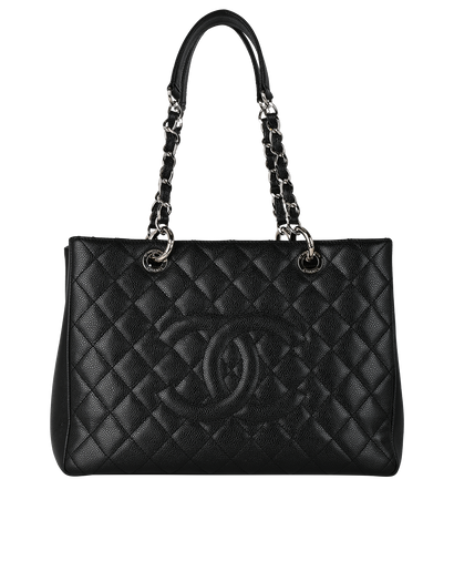 GST, £1,900, Handbags, Black, Caviar Leather, Front view